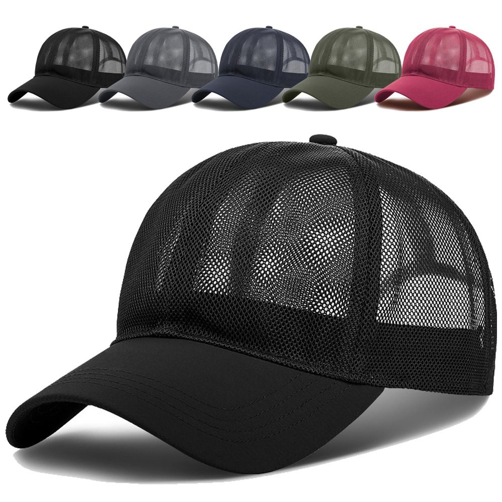 Trucker Cap Mesh - Boné Trucker de Malha Completa Respirável