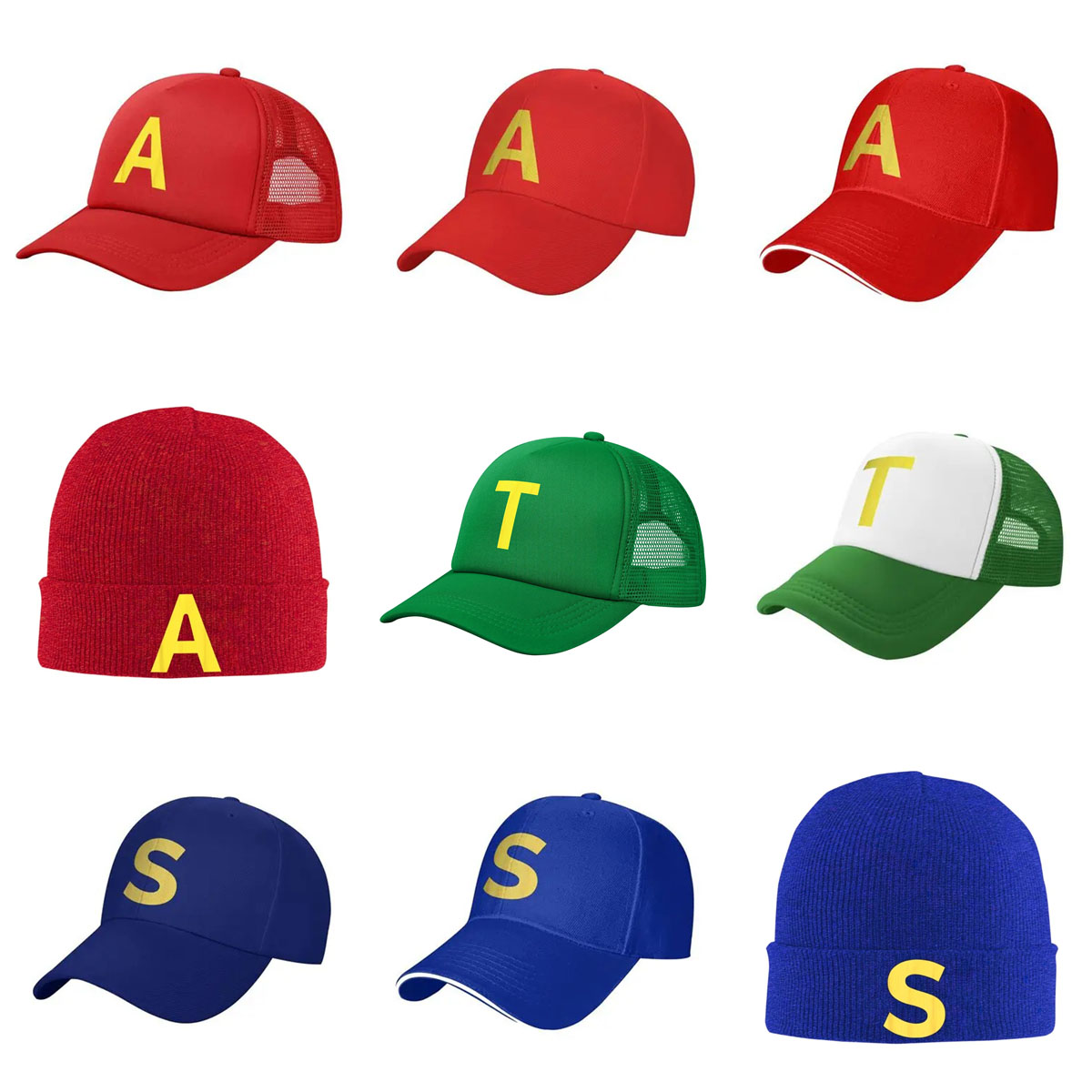 Trucker Cap Mesh - Boné de Beisebol de Tela A-Alvin