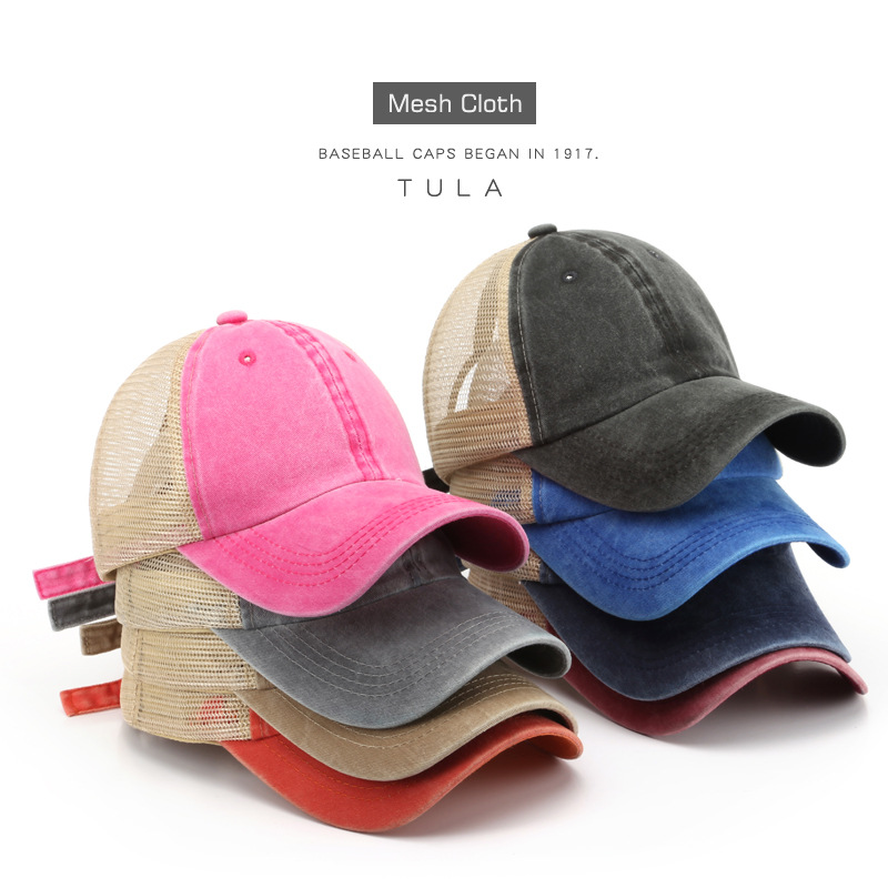 Boné vintage para homens e mul - Trucker Cap Mesh avaliação e preço