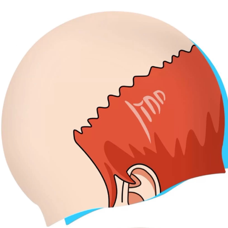 Novo Boné de Natação Engraçado - Swim Hat Silicone avaliação e preço