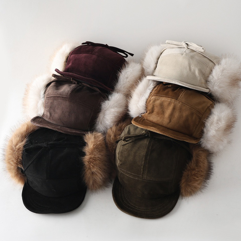 Gorro Bomber de Veludo Cotelê  - Corduroy Cap 5 Panel avaliação e preço