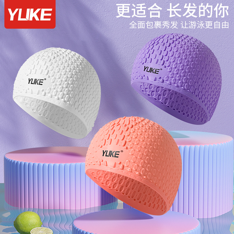 Touca de natação com design er - Swim Hat Silicone avaliação e preço