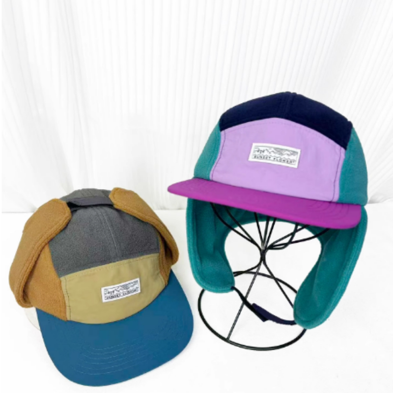 Coreano inverno polar velo cor - Corduroy Cap 5 Panel avaliação e preço
