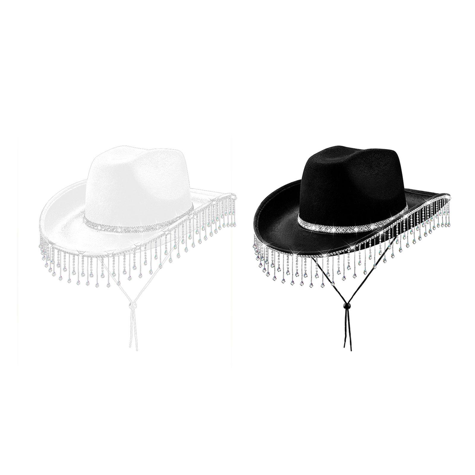 Chapéu de cowboy feminino com  - Cowboy Hat Straw avaliação e preço