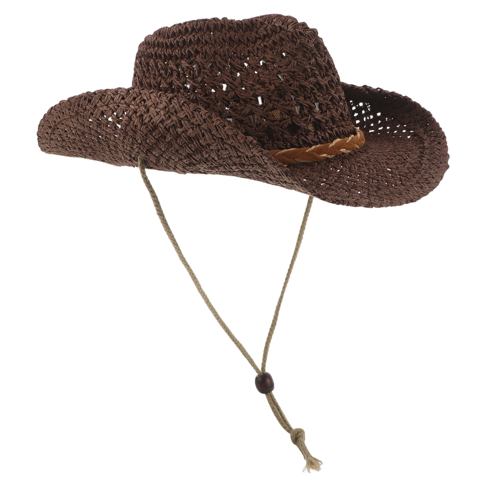Chapéu de palha com aba larga, - Cowboy Hat Straw avaliação e preço