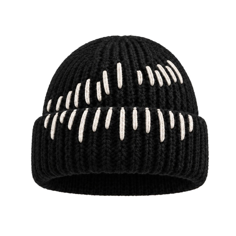 Chapéu de malha espessa e mode - Beanie Cuffed Knit avaliação e preço