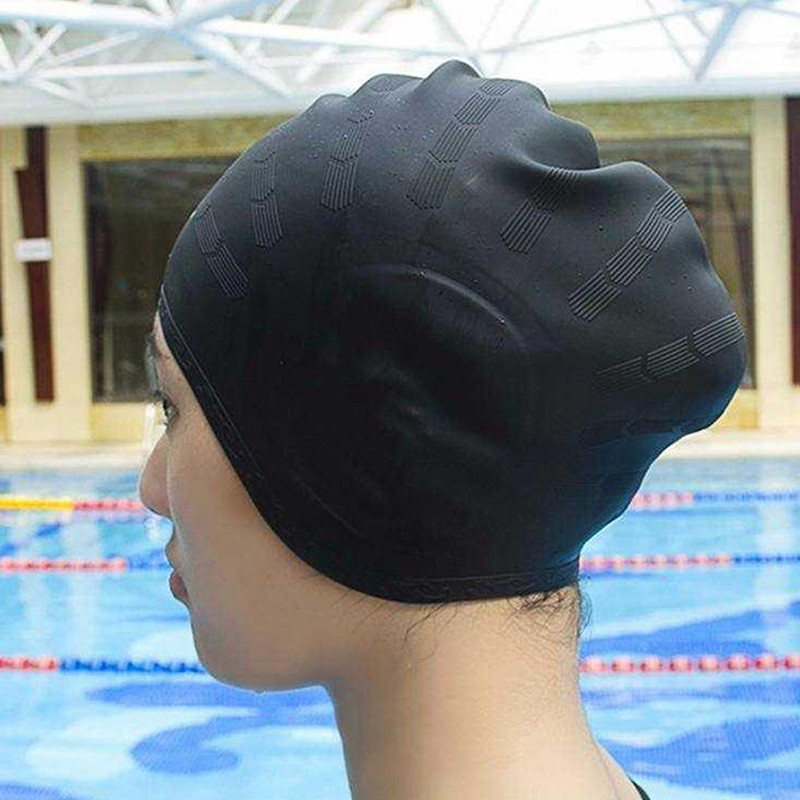 【F】Toucas de Natação de Alta E - Swim Hat Silicone avaliação e preço