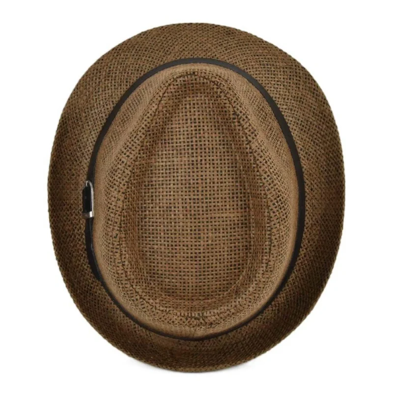Chapéu de sol de praia simples - Cowboy Hat Straw avaliação e preço