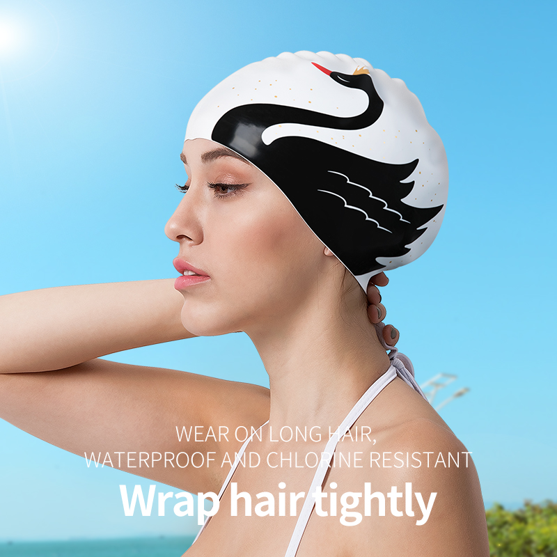 Copozz feminino masculino sili - Swim Hat Silicone avaliação e preço