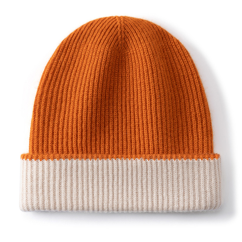 Chapéus de inverno de material - Beanie Cuffed Knit avaliação e preço