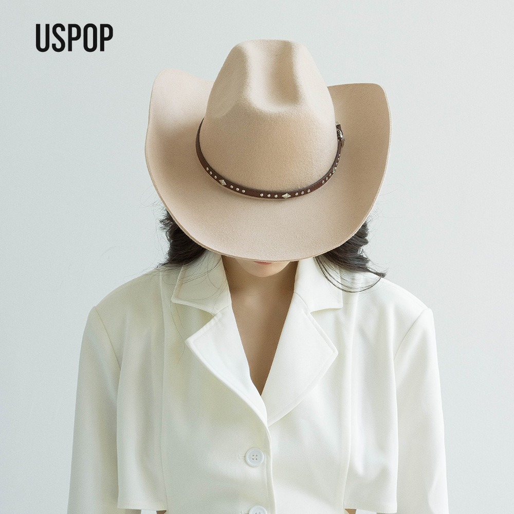 Chapéu de cowboy de lã USPOP c - Cowboy Hat Straw avaliação e preço